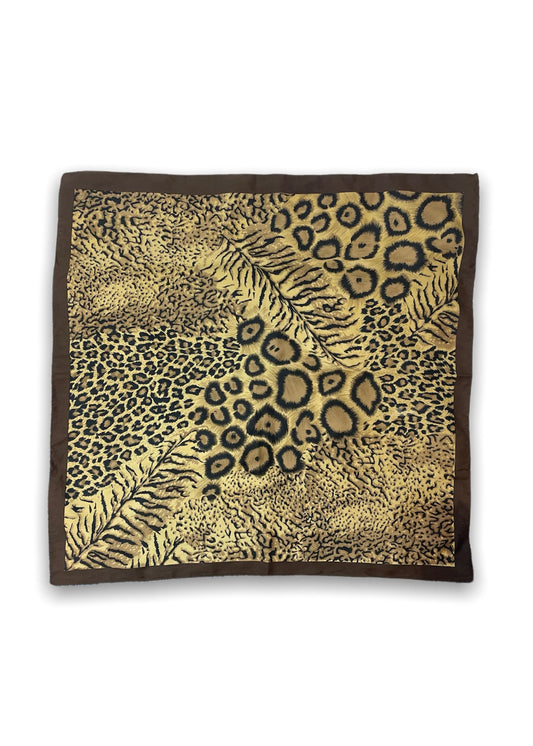 Vintage Leopard Headscarf