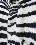 Zebra Fluffy Vest