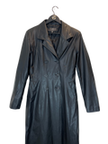 Faux Leather Trenchcoat M