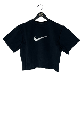 Reworked Nike Cropped Sweater Shirt S