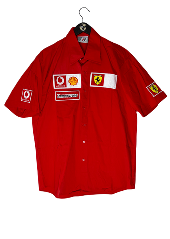 Kopie van Vintage Ferrari Button Shirt L