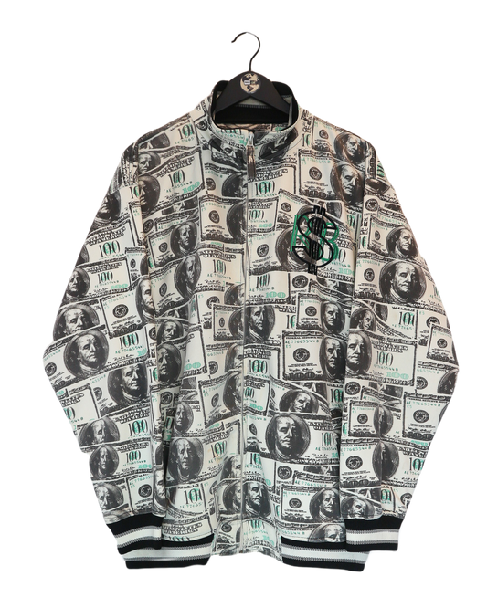 RARE Dollar zip up L