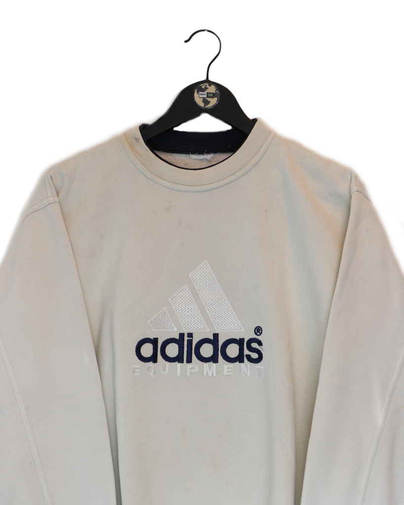 Adidas sweatshirt cream on sale