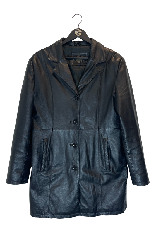 Real Leather Jacket L