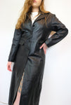Leather Trenchcoat M/L