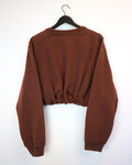 Reworked Nike Cropped Sweater L
