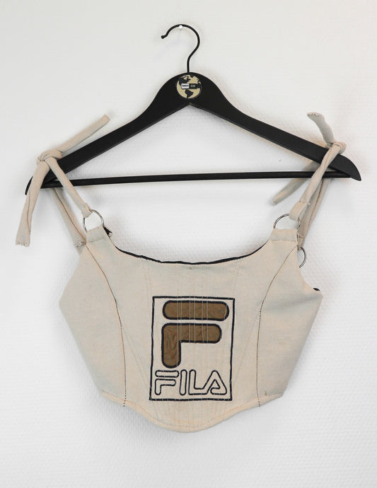 Reworked Fila Corset XS/S